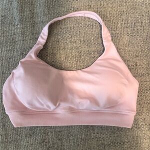 Women's Pink Halter Bralette